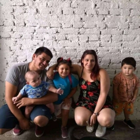 Cintia, Family in Berazategui