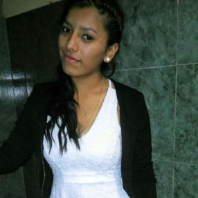 Maria de los Ángeles, Niñera en Santa María