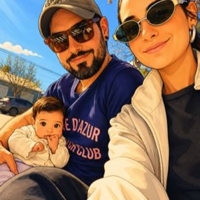 Daiana, Family in Olavarría