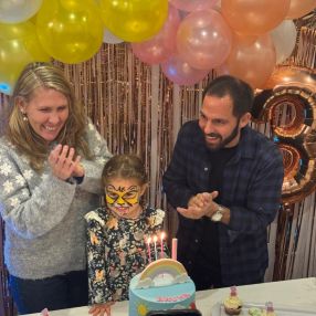 Lara, Family in Rosario