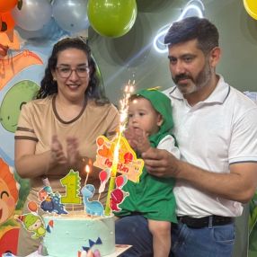 Flavia, Family in Resistencia