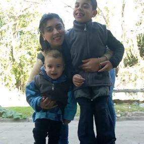 Melani, Family in Santa Fe