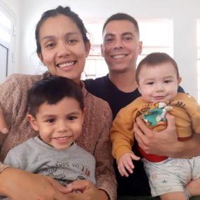 Marcela, Familia en Rafaela