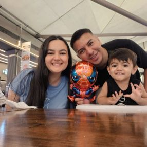 David, Familia en Puerto General San Martin