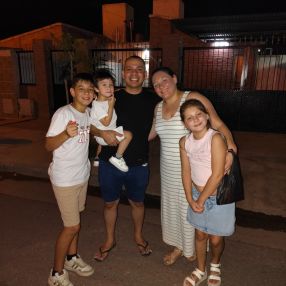 Mathias Sebastian, Familia en Santiago del Estero