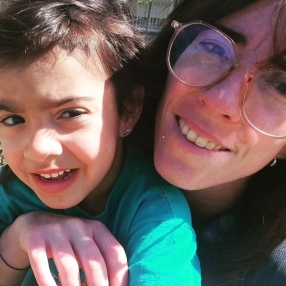 María del Rosario, Familia en Santa Rosa