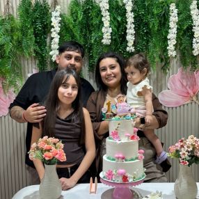 Milagros yamile, Family in Merlo