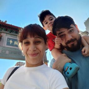 Aldana nicole, Familia en San Miguel
