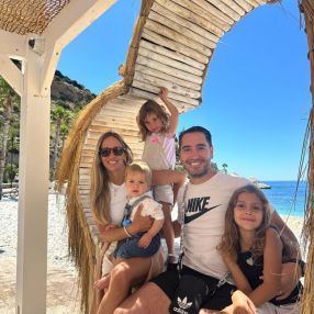Lucila, Familia en San Luis