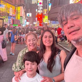 Leandro, Familia en La Banda
