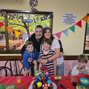 Cecilia Lucia, Family in Buenos Aires