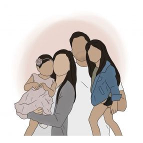 Micaela, Family in Plottier