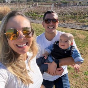 Gabriela Perdigão, Familia en San Isidro