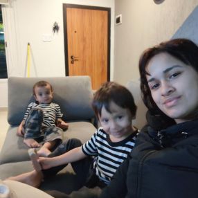 Adriana, Family in Quilmes