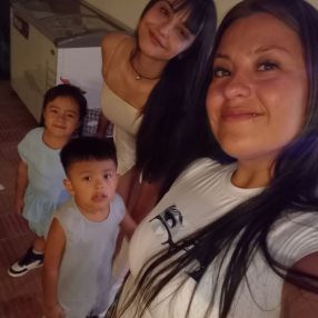 Natalí, Familia en Capital