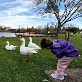 Agustina, Family in Haedo