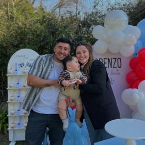 Agustina, Familia en Luján