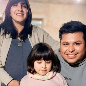 Maximiliano, Familia en La rioja