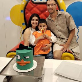 Milagros, Family in Mar del Plata
