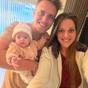 Florencia, Familia en Villa Carlos Paz