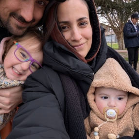 Romina, Familia en Villa Rosa