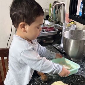 Cristian Ezequiel, Familia en Gerli