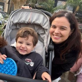Luisina, Family in Mar del Plata
