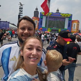 Pamela, Familia en Banfield