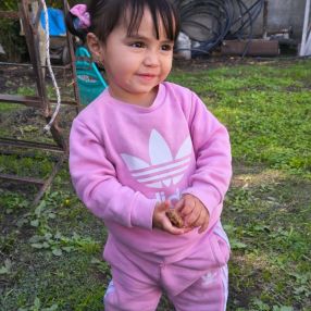 Noelia, Family in Caseros