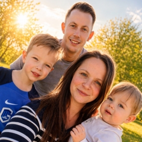 Tanja, Family in Bilzen