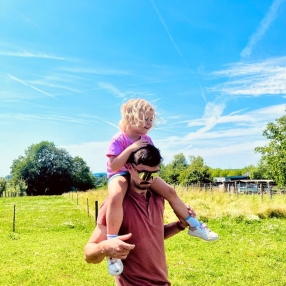 Thibault, Gezin in Kluisbergen