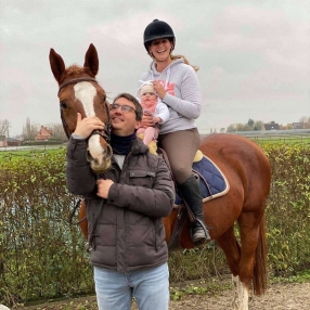 Michèle, Gezin in Poperinge