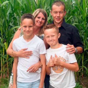 Kim, Family in Dendermonde