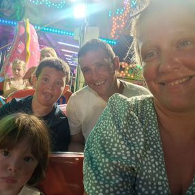 Eveline, Gezin in Middelkerke