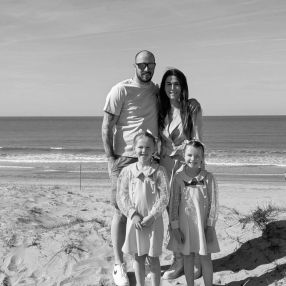Natacha, Gezin in Oostende
