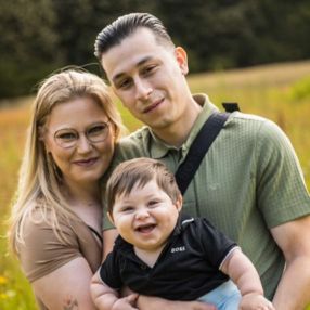 Nathalie, Family in Temse