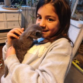 Eline, Gezin in Montigny-le-Tilleul