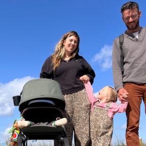 Katrien, Gezin in Koksijde