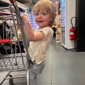 Eveline, Gezin in Gent