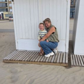 Magalie, Gezin in Sint-Laureins