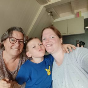 Evie, Gezin in Wortegem-Petegem
