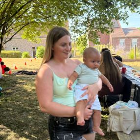 Livine, Gezin in Geldenaken