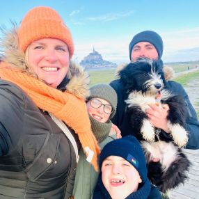 Nathalie, Family in Wevelgem