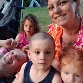 Joëlle, Gezin in De Panne