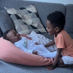 Lotte Chikondi, Family in Antwerpen