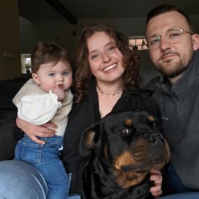 Mathilde, Gezin in Brunehaut