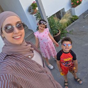 Jihane, Famille à Landen