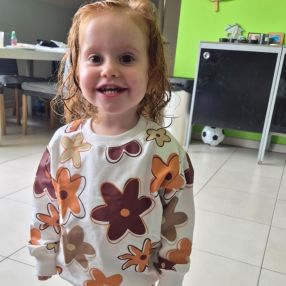 Melanie, Gezin in Virton