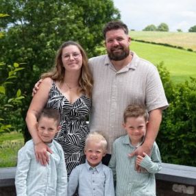 Kevin, Famille à Pepinster