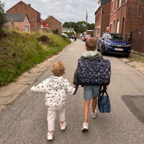 Laurence, Famille à Awans